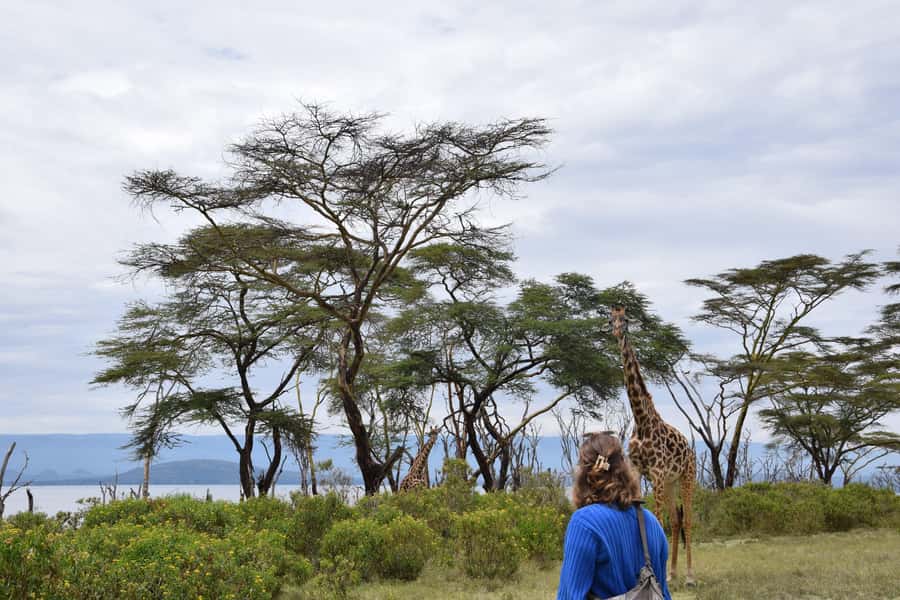 Naivasha Crescent Island Walking Safari & Hell's Gate Biking - Walking among wildlife on Crescent Island