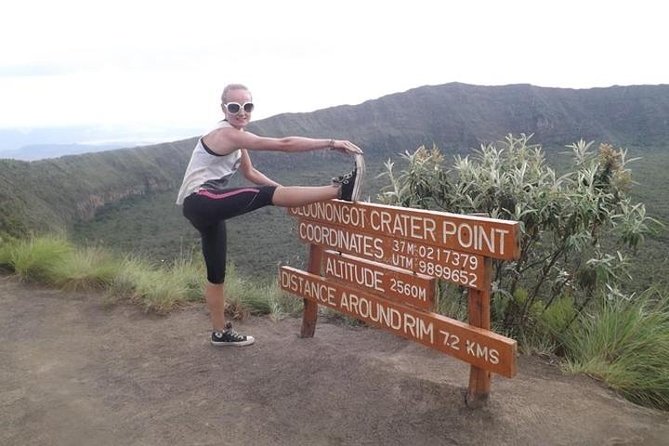 Overnight Mount Longonot and Hells Gate National Park From Nairobi - The Great Rift Valley viewpoint at 6:30 a.m.