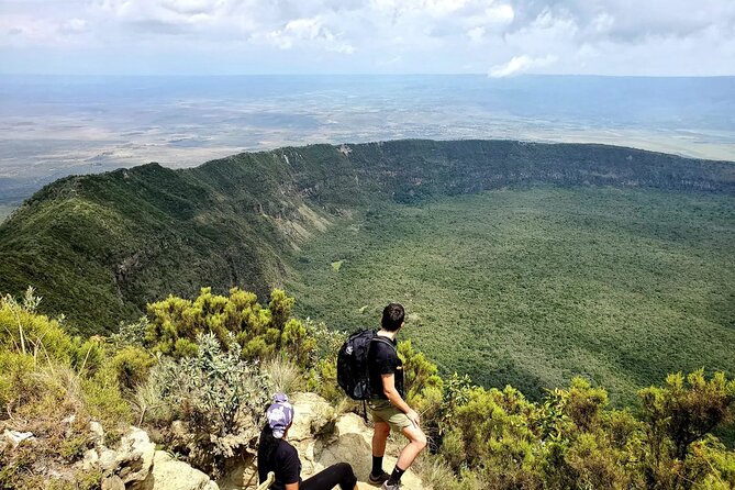 Private Hiking Day Trip to Mt. Longonot from Nairobi - Descending before lunch