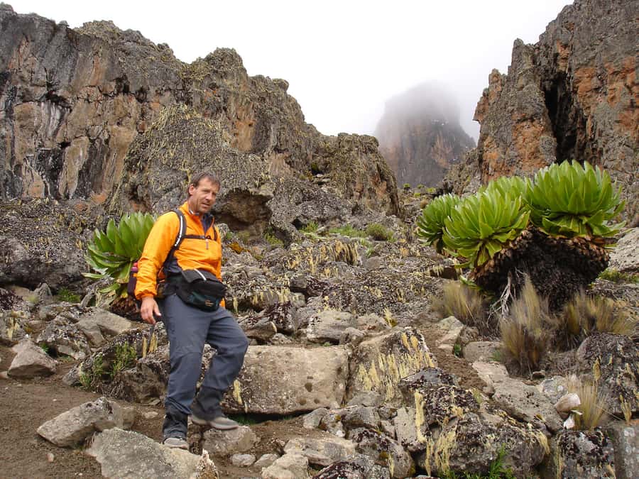 Private Mt. Kenya Hiking Tour - Arriving at Sirimon Gate at 2,650 Meters