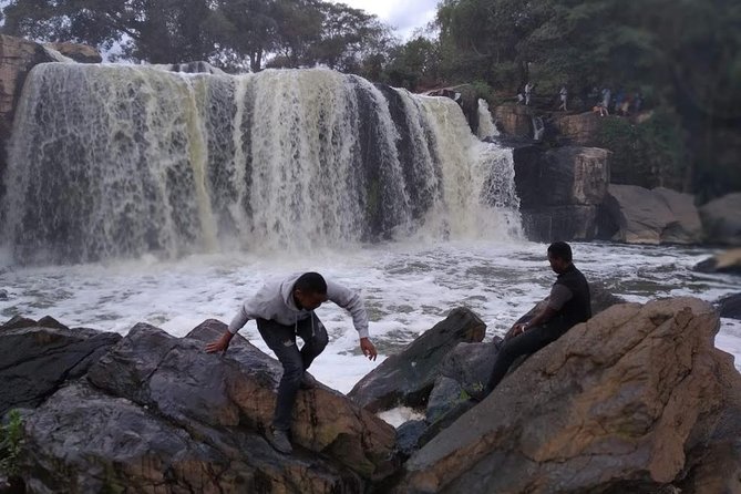 Road Drive to Fourteen Falls from Nairobi - Lunch near the second waterfall