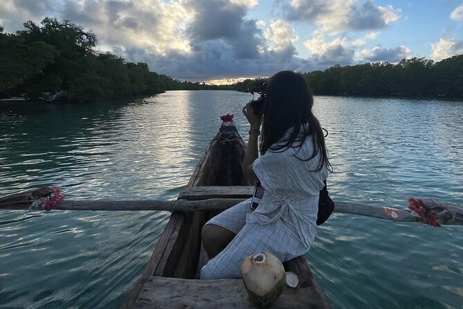 Sunset Canoe Tour on a River within the Mangroves - A local experience with a practical purpose