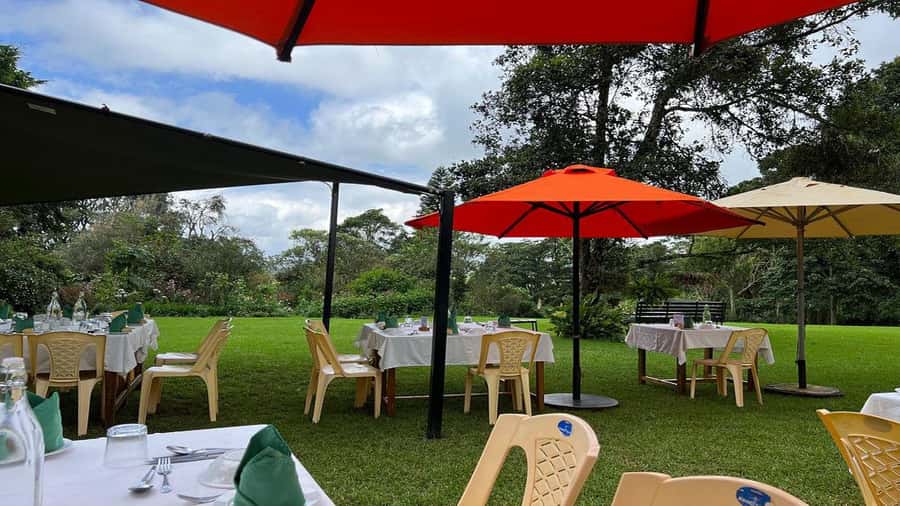Tea Farm Tour From Nairobi (Kiambethu). - The verandah pause before lunch