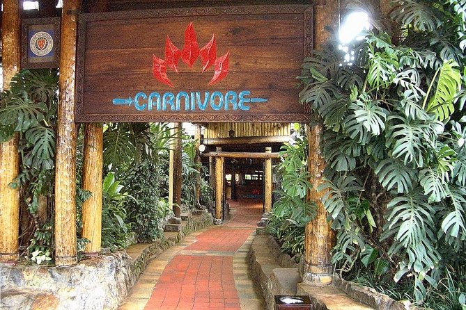 The Carnivore Restaurant Experience in Nairobi: Lunch or Dinner - The charcoal pit and Maasai sword roasting