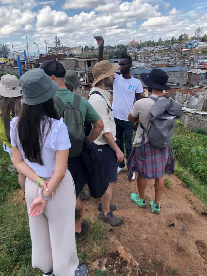 vibrant kibera slum tour - The guides: Daniel, Elijah, and a sense of security