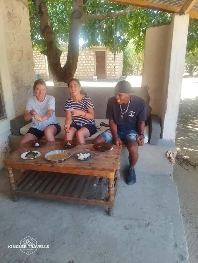 Watamu: Learn Kenyan Cusine with Jonathan - Jonathan and the family welcome