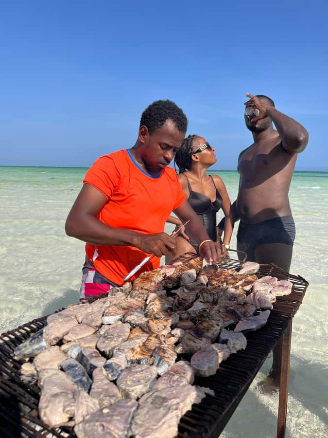 WATAMU: MALINDI: SARDEGNA ISLAND & MALINDI MARINE PARK - The 7-kilometer sail to Sardegna 2